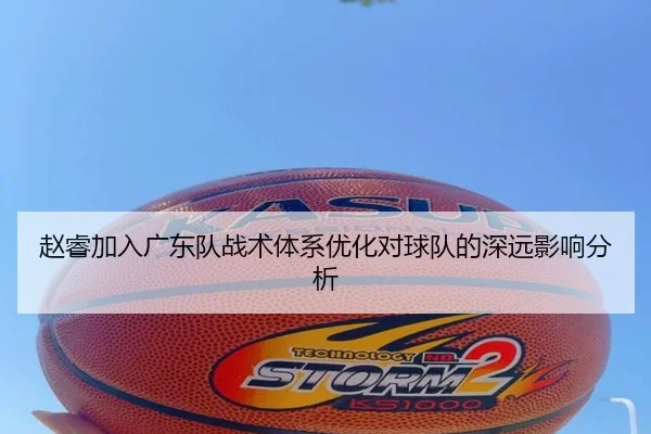 赵睿加入广东队战术体系优化对球队的深远影响分析